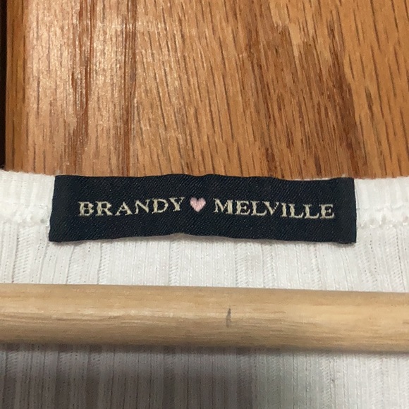 White Brandy Melville button up - Picture 2 of 2